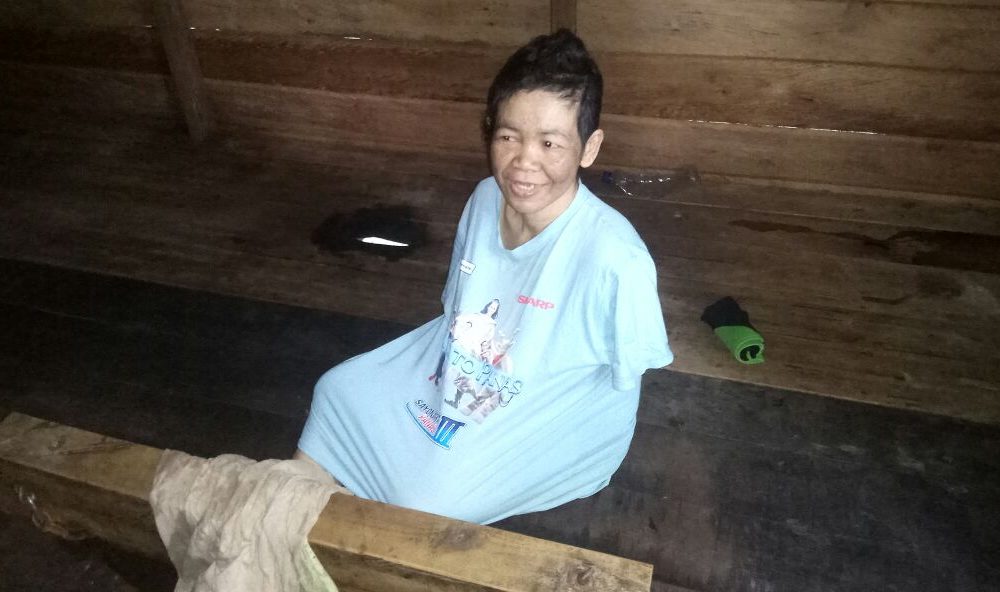 Miris!! Wanita Pasungan di Kumai Ini Belum Ditangani Pemkab Kobar