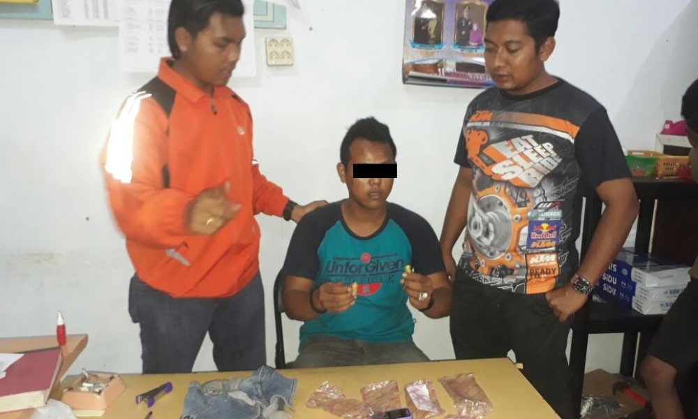 Edar Dextro, Remaja Ini Diringkus Satreskoba Polres Kobar