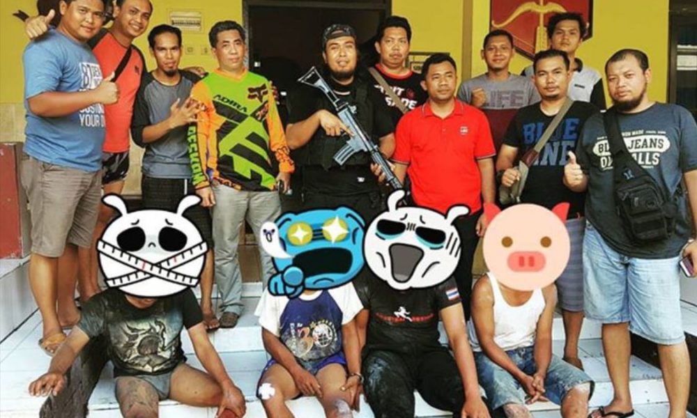Dor! Empat Perampok Spesialis Onderdil Alat Berat Ini Dilumpuhkan Polisi