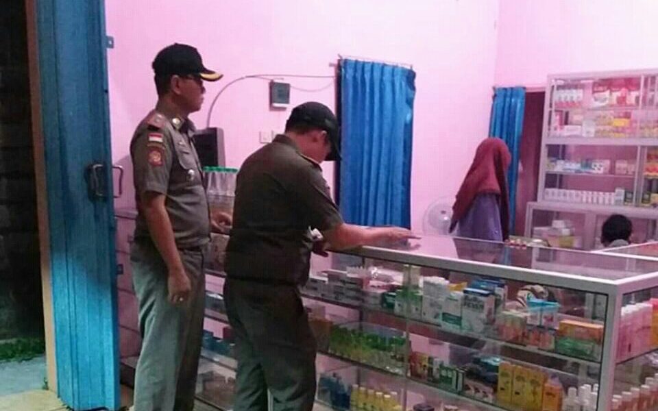 Cegah Beredarnya Obat PCC,  Aparat Gabungan Razia Apotek dan Toko Obat