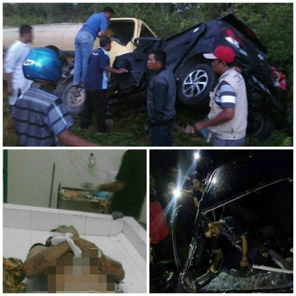 Minibus vs Truk CPO Adu Kuat, Pengendara Minibus Asal Luwuk Ranggan Tewas