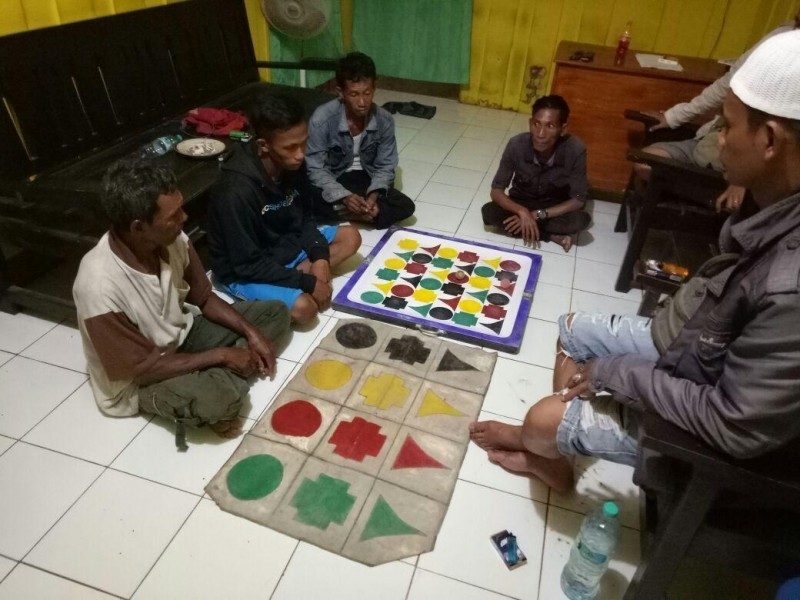 Empat Komplotan Perjudian di Areal Perkebunan, Dibekuk Polisi
