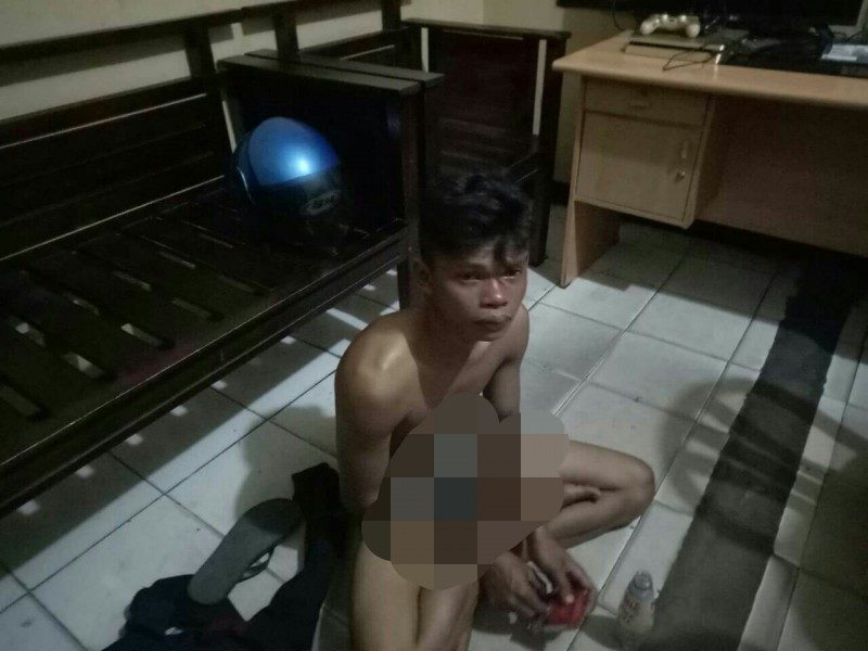 Jambret HP Nyaris Babak Belur Dihakimi Masa Saat Diamankan Polisi