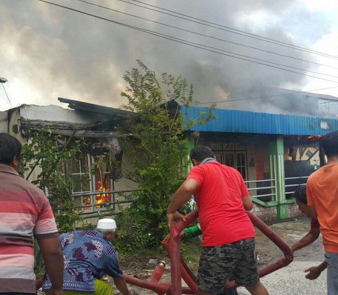 Rumah Warga Kotim Diamuk Jago Merah