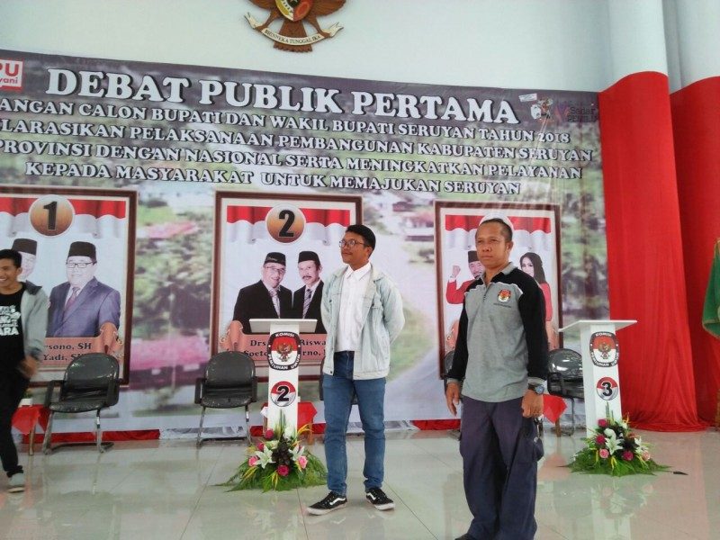 Besok, Debat Kandidat Paslon Bupati Seruyan Digelar