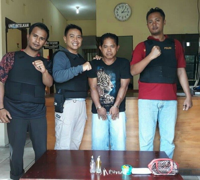 Miliki Tiga Paket Sabu, Warga Pagatan Diringkus Polisi