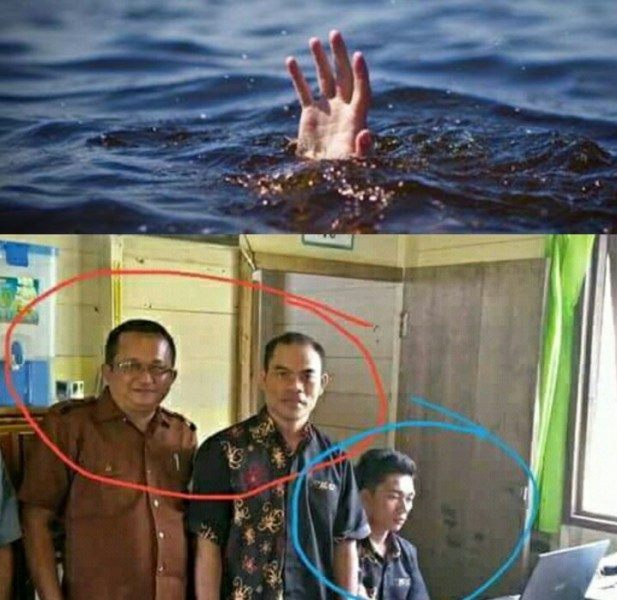 Perahu Motor Karam, Tiga Orang Hilang, Satu Diantaranya Kepsek Satu Atap
