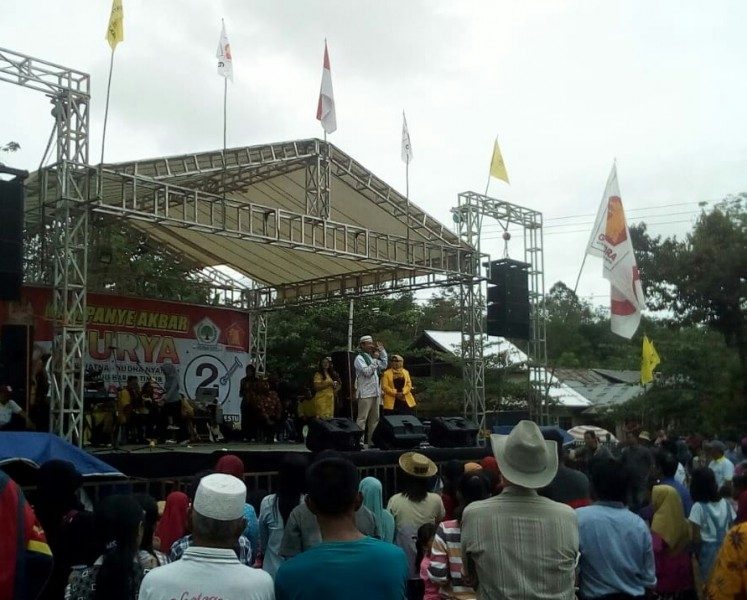 Dihadapan Ribuan Simpatisannya, Paslon Surya Sebut Ada Oknum Penyebar Isu Hoax Untuk Menjatuhkannya