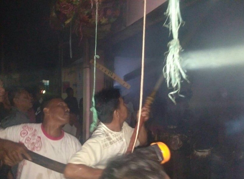 Korsleting Listrik, Kios Pedagang di Parenggean Terbakar