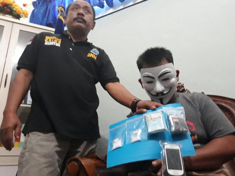 Edar Sabu, Napi Berstatus Cuti Bersyarat Dibekuk Petugas BNN Kota Palangka Raya