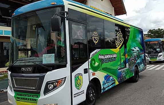 Dishub Kota Palangka Raya Sediakan Bus Wisata Gratis