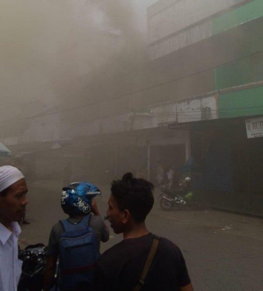 Ruko Jual Pakan Ternak Nyaris Berkobar