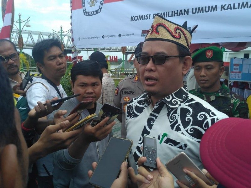 KPU Kalteng Targetkan Partisipasi Pemilih 77,5 Persen