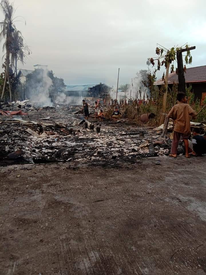 Pasca Kebakaran Desa Tarusan, Meningkatkan Nestapa Bagi Korban