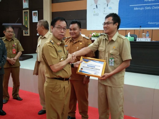 Bupati Katingan Buka Rakor SP 2020