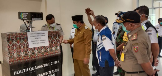 Wabup Monitoring Bandara dan Pelabuhan