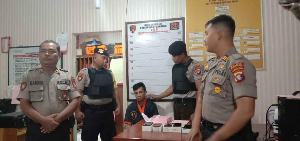 Pencuri Ponsel di Jalan Malijo Residivis Enam Kali Keluar Masuk Penjara