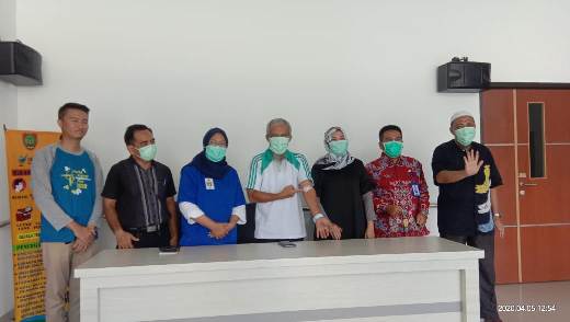 Dinyatakan Negatif, Kadisperkimtan Kota Palangka Raya Sembuh dari Covid-19