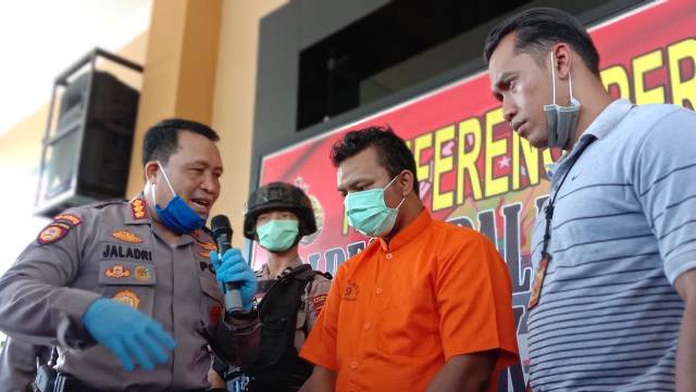 Petugas Cleaning Servis Otak Pencurian Ribuan Masker di Dinkes Kalteng