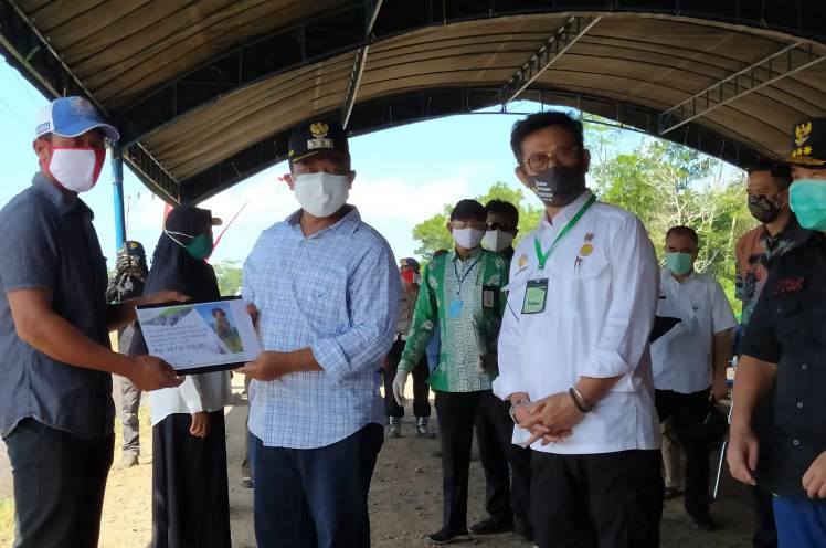Bupati Apresiasi Kunjungan Menteri Pertanian RI