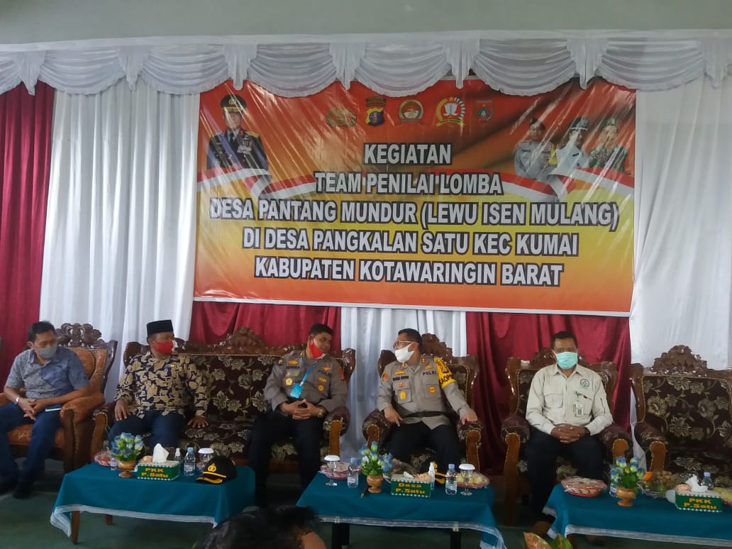 Pangkalan Satu Wakili Kobar di Lomba Desa Pantang Mundur