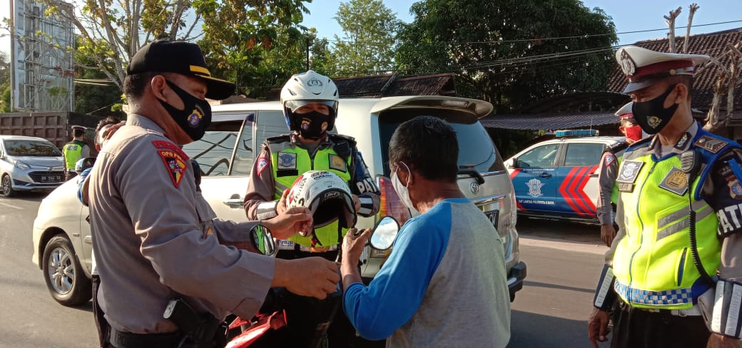 Operasi Patuh Telabang 2020, Petugas Jaring 350 Pengendara Dalam Sepekan
