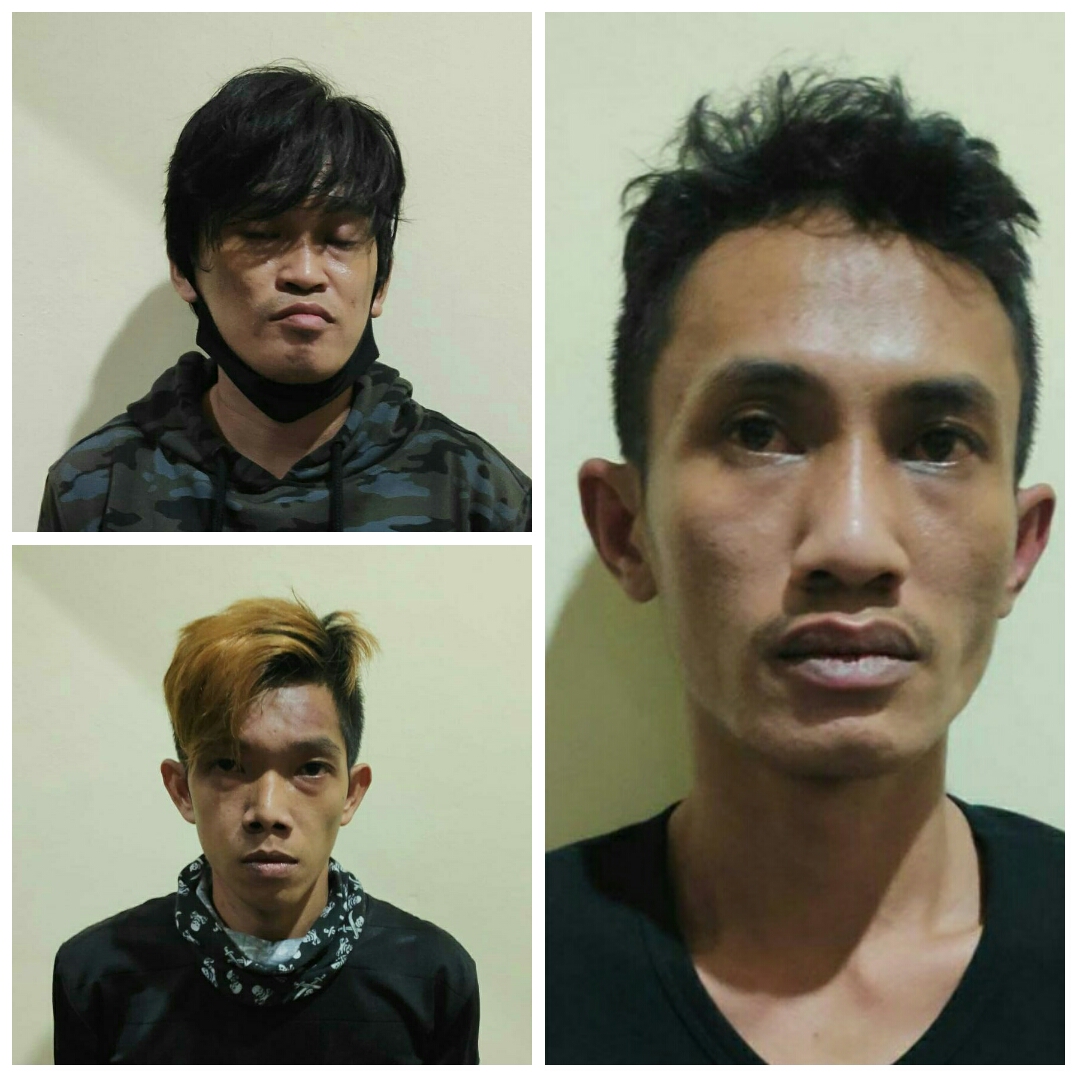 Tiga Pengedar Sabu Dibekuk Polda Kalteng