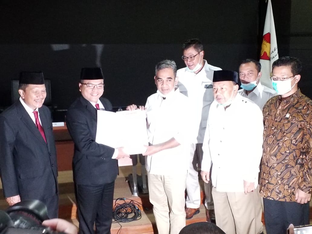 Resmi Diusung Gerindra dan Demokrat, Denny-Difriadi Tantang Petahana di Pilgub Kalsel