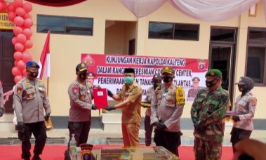 Kunker Ke Barsel, Kapolda Kalteng Laksanakan Berbagai Kegiatan