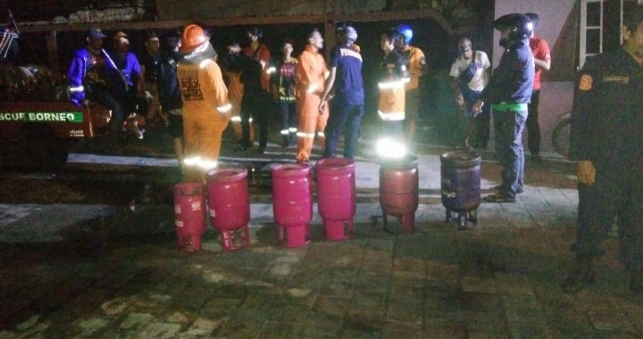 Tabung Gas Bocor, Kafe di Jalan Yos Sudarso Nyaris Hangus Terbakar