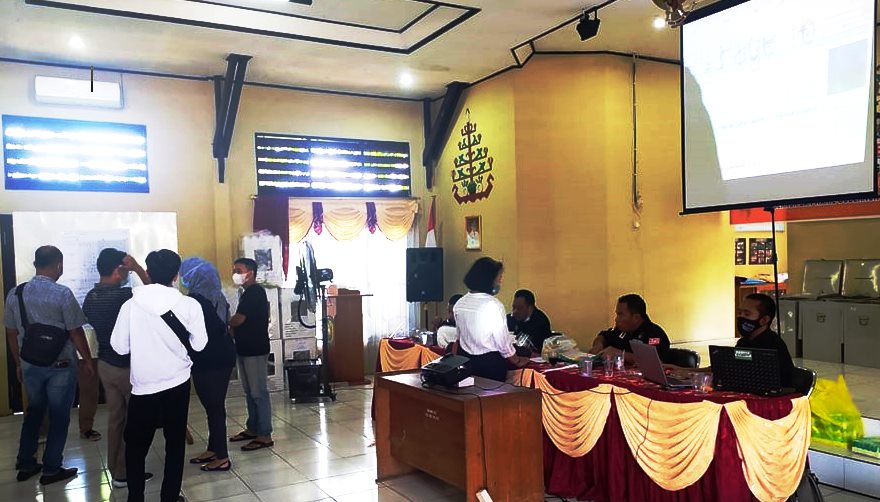 Di Kecamatan Jekan Raya, Paslon 01 Unggul 