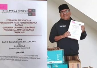 Tim Denny Indrayana Perbaiki Permohonan PHP Pilgub Kalsel di MK