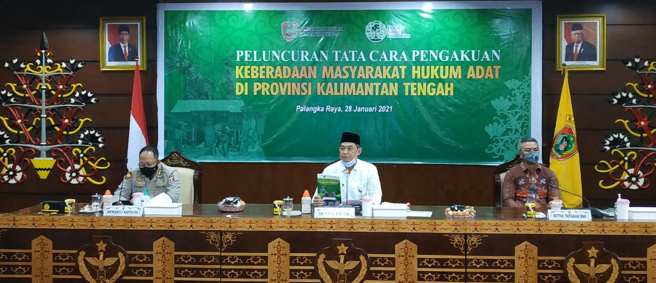 Pemprov Kalteng Luncurkan Upaya Tekan Potensi Konflik MHA