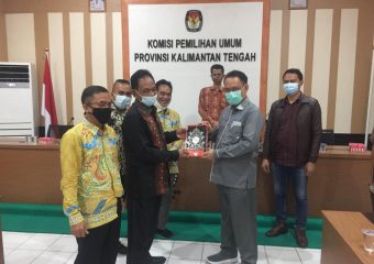 Dewan Barsel Kunker Ke KPU Kalteng