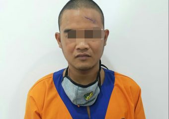 Tersinggung, Residivis Kambuhan Bacok Tiga Orang 