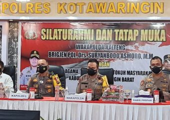 Waka Polda Kalteng Silaturahmi dengan Tokoh Masyarakat Kobar 