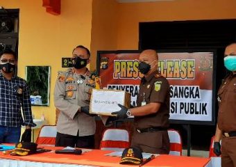 Polres Kobar Limpahkan Berkas Perkara Ilegal Minning