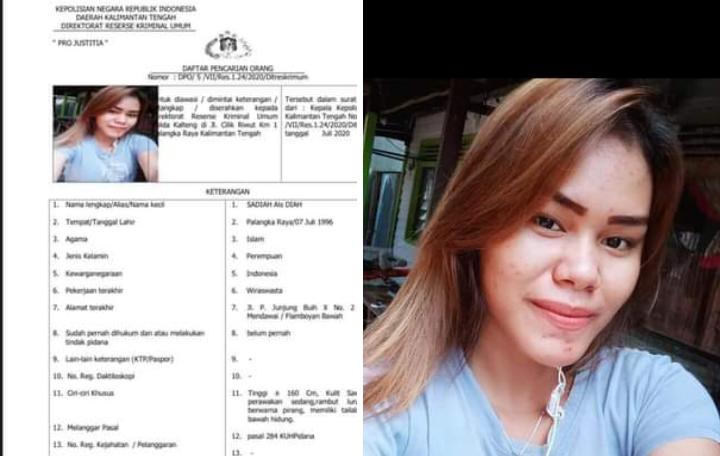 Polda Kalteng Buru DPO Kasus Perzinahan