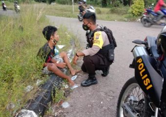 Digerebek Polisi, Remaja Balap Liar Lari Berhamburan 