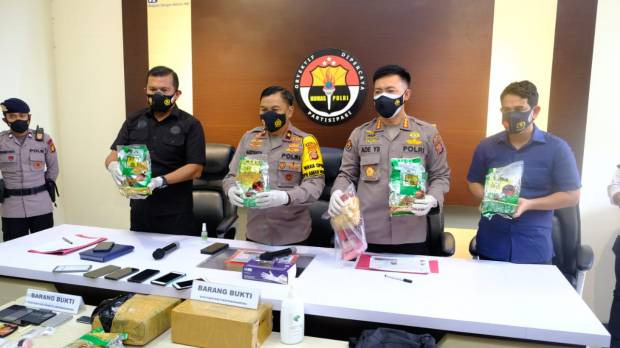 Polda Kaltim Tangkap Tujuh Pengedar 6 Kg Sabu