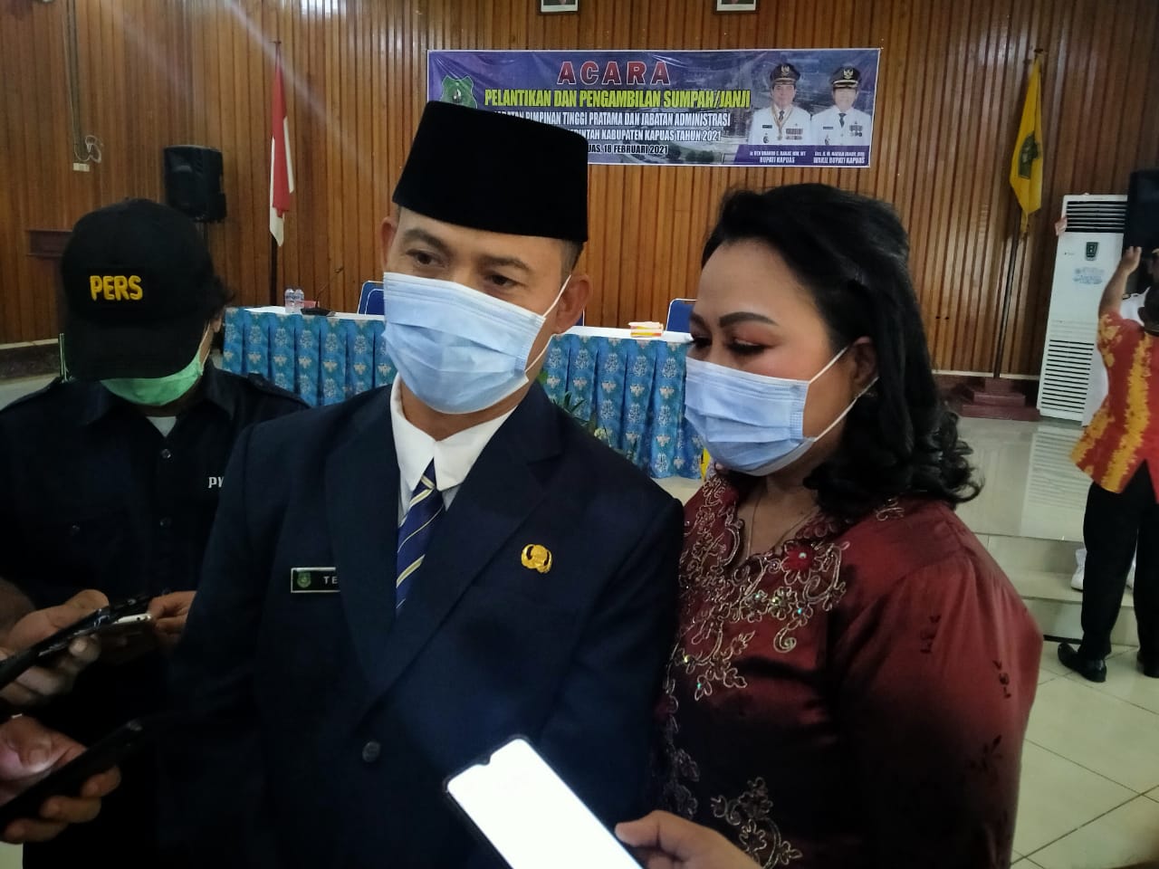 Teras Resmi Jabat Kadis PUPR-PKP Kapuas