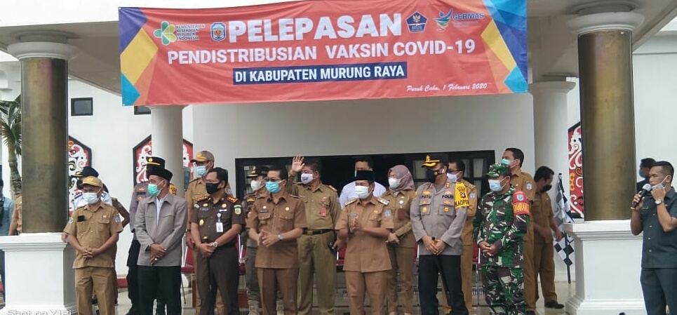 Pemkab Mura Distribusikan 800 Vaksin Covid-19 ke 15 Kecamatan