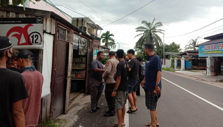 IRT di Palangka Raya Dibacok Tetangganya