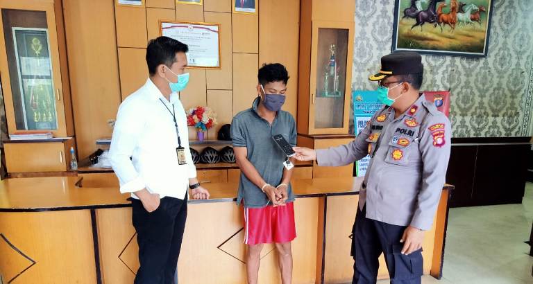Kurang dari 24 Jam, Pencuri Ponsel Diringkus
