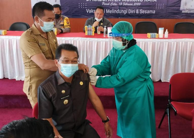 Pemkab Mura Mulai Realisasi Vaksinasi Tahap II