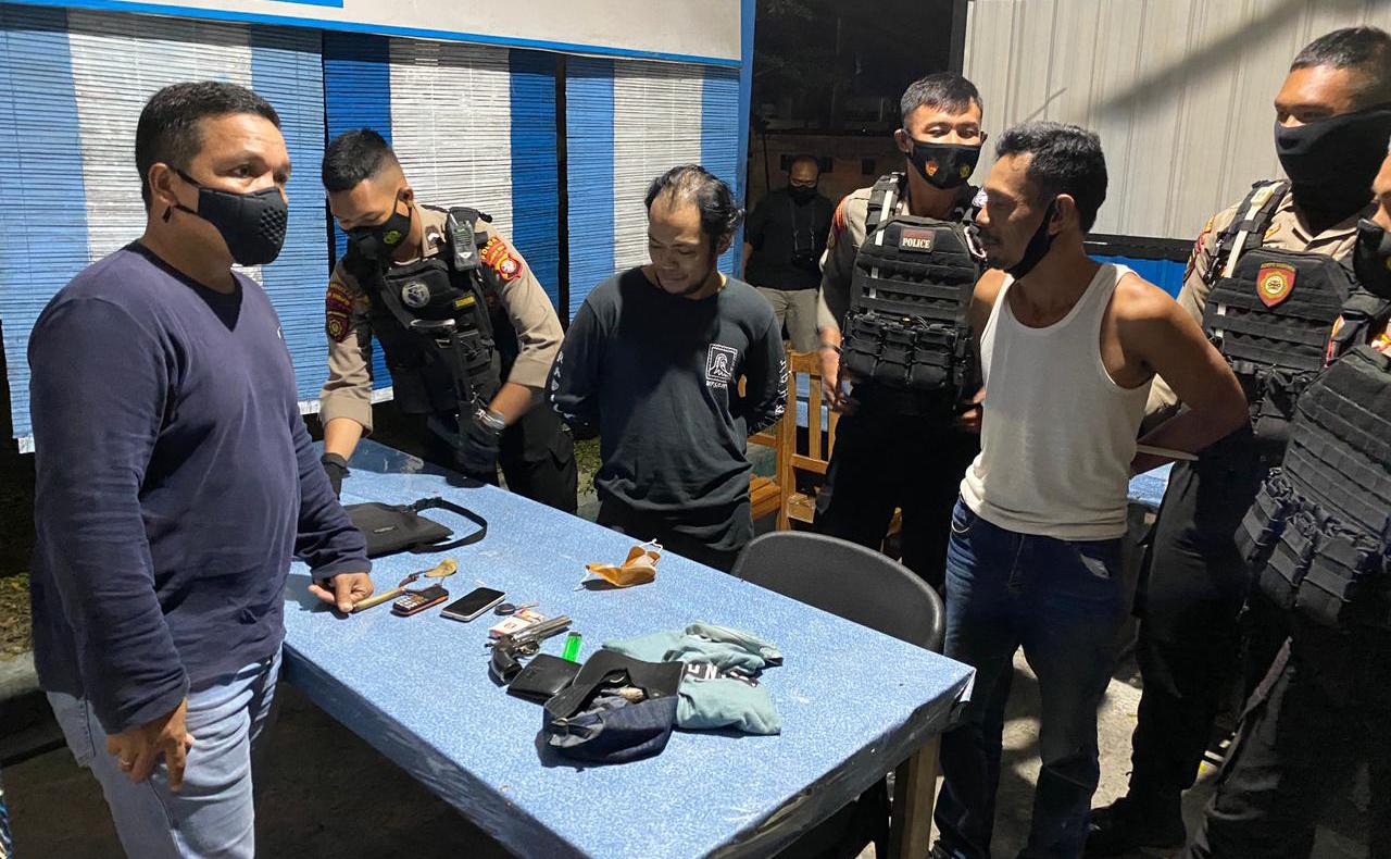 Dua Pria Diciduk Polisi Saat Hendak Pesta Sabu