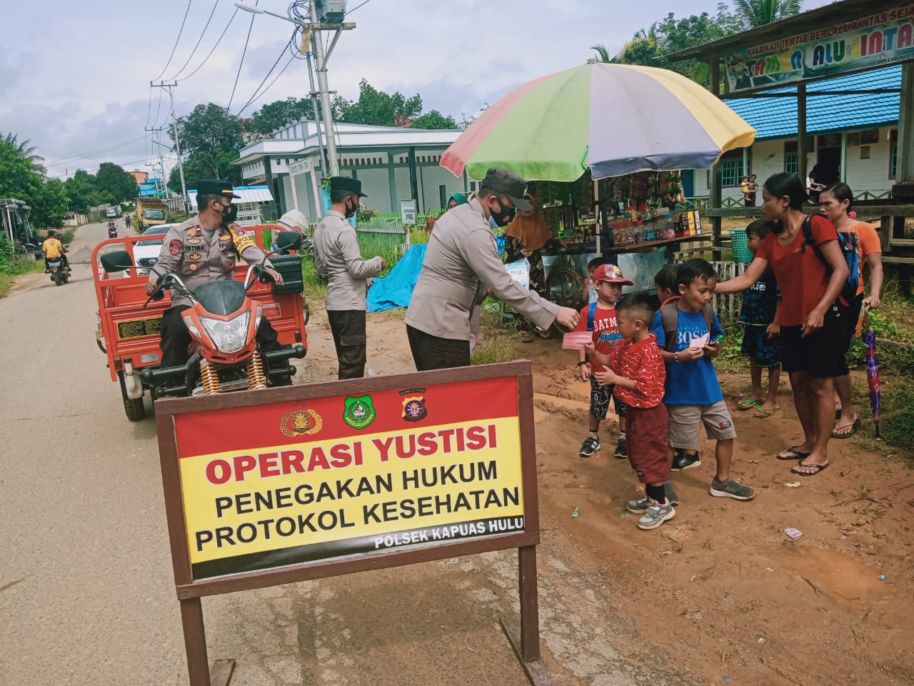 Polsek Kapuas Hulu Gelar Operasi Yustisi