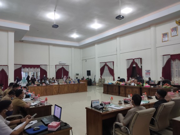 Singkronisasi Usulan, DPRD Barsel Gelar Rapat Gabungan