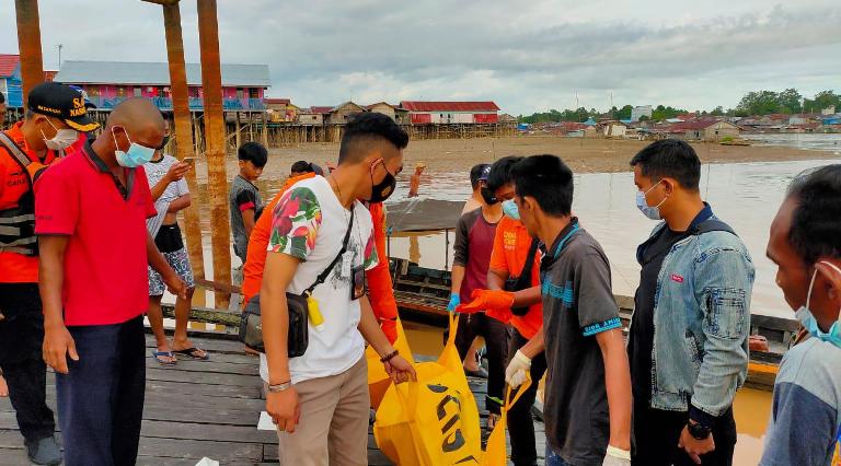 Geger, Warga Temukan Mayat Wanita di Sungai Kahayan