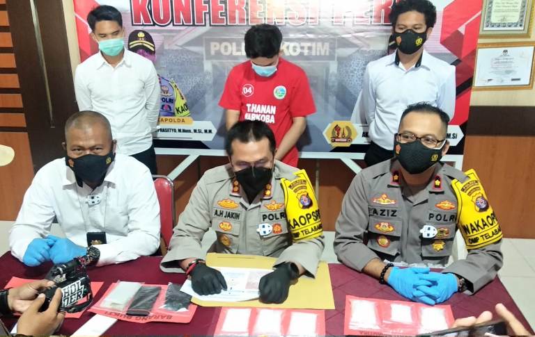 Polres Kotim Gagalkan Peredaran Sabu Hampir 1 Kg